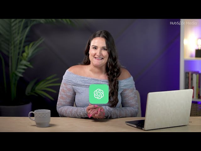 Pre-written prompt library interface and example prompt being selected for use with ChatGPT