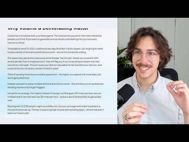 Interface of a B2B data sourcing tool, showing lead segmentation filters and export options