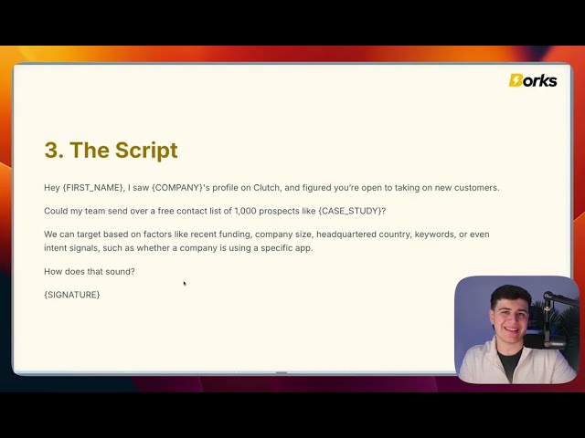Dashboard with campaign results and breakdown of booked calls and conversions