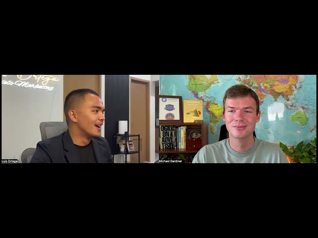 Louis sharing agency milestone goals and remote work success from the Philippines