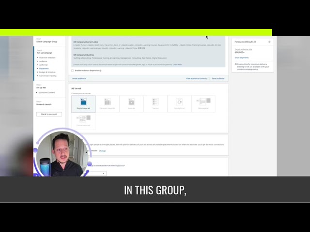 Insightful view of campaign dashboard revealing outcomes of different targeting strategies