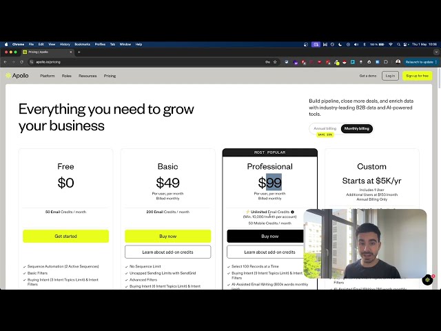 Automated cold email workflow connecting lead sourcing, enrichment and outreach tools