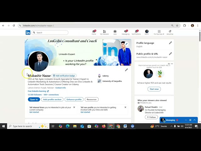 Screenshot adding personal details and uploading ID to LinkedIn appeal form