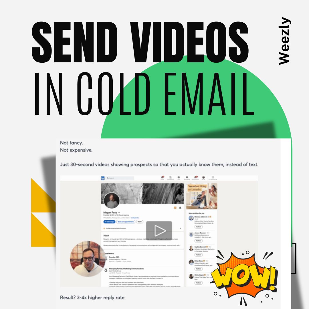 How to send videos in cold email in 2026